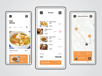 Delivery App ui ux