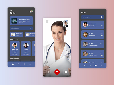 HEAL doctor appointment ui design uxdesign
