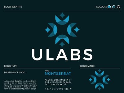 Ulabs Logo animation branding business card design flyer and others illustration logo minimal typography vector