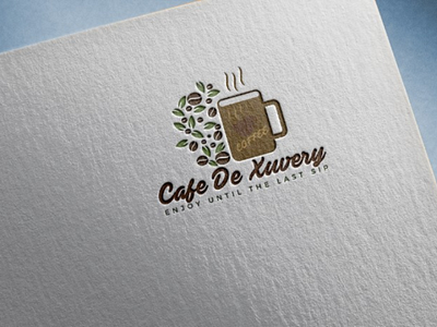 Coffee Logo banner ad brand logo branding business card cover photo flyer illustration illustrators logo photoshop