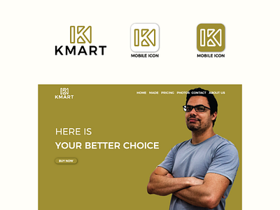 Kmart Logo branding flat logo minimalist logo