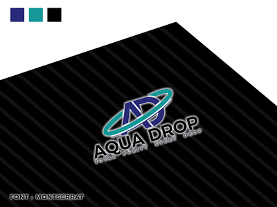 Aqua Drop brand logo branding logo flat logo icon logo minimalist logo