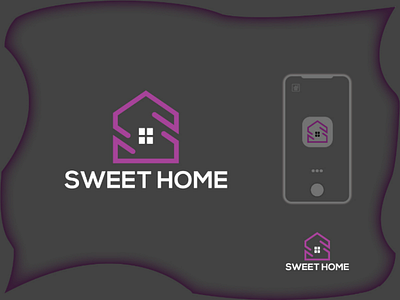 Sweet Home brand logo branding business logo corporate logo flat logo flatdesign gif graphic graphic designer iconic logo illustration letter logo logo design logo maker logomaker logomark minimalist logo typedesign