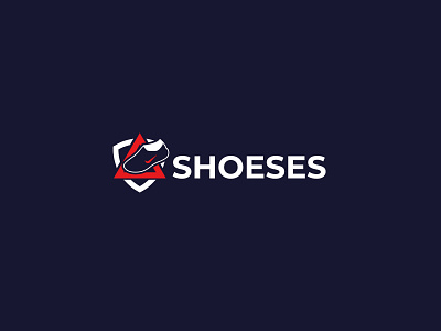 Shoeses Logo brand logo branding business logo corporate logo flat logo iconic logo illustration letter logo logo design minimalist logo