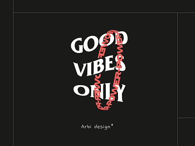 Good Vibes ⚡ branding graphic design lettering logo symbol typography