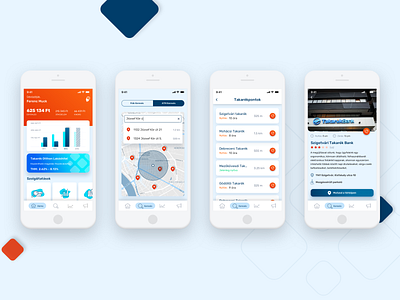 Takarekbank UI concept