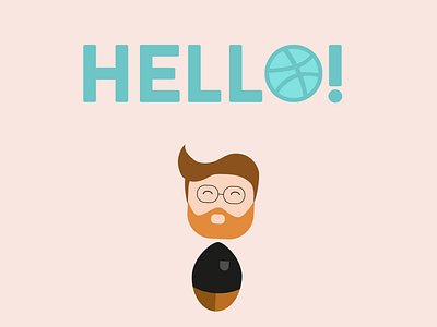 Hello! design illustration