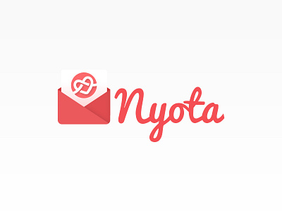 Nyota Wedding Logo app icon branding identity lettering logo logotype marriage nyota typography wedding planner