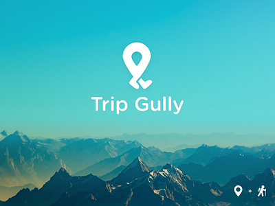 Trip Gully blog branding icon identity logo logotype travel