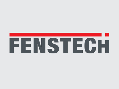 Logo Fenstech Switzerland design logo negative sapce swiss