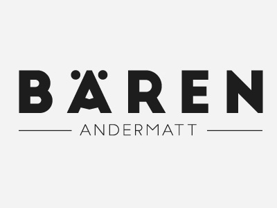 Logo Bären font