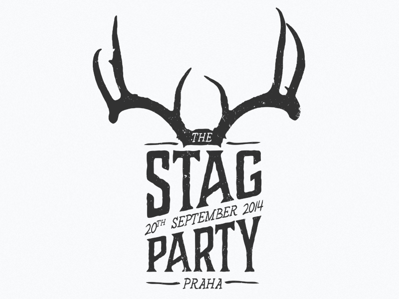 Stag Party Logo By Andrea Guarisco On Dribbble