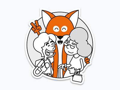 Fox mascot