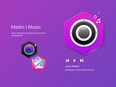 Music-Element android animation app interface iphone music ui ux