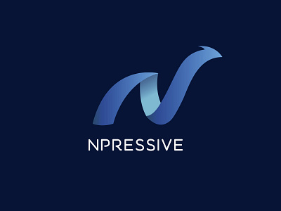 Npressive logo logo design logotype vector