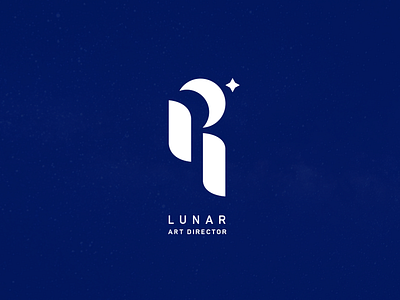 RLunar Logotype design logo