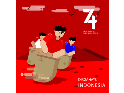 Independence day 74th Indonesia