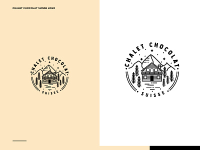 Chalet Chocolat Suisse branding chocolate design logo nature