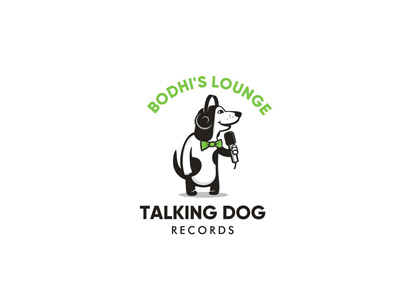 Talking Dog Records design logo