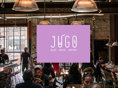 Jugo coffee and juice logo design