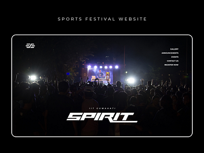 Spirit Website Redesign - During Fest v1