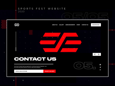 Spirit Modular Website - Contact Us 05/05 app clean design minimal typography ui ux web website