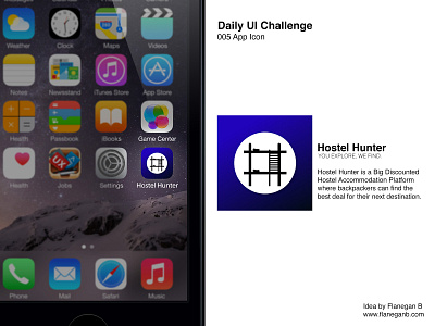 Daily UI Challenge 005 : App Icon dailyui icon logo ui design challenge uidesign