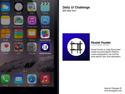 Daily UI Challenge 005 : App Icon