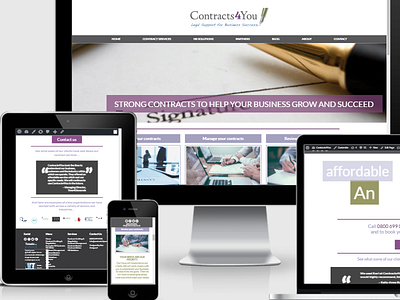 Contracts4you css design html love share site web webdesign