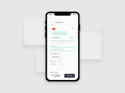 Daily UI #002 Credit Card Checkout