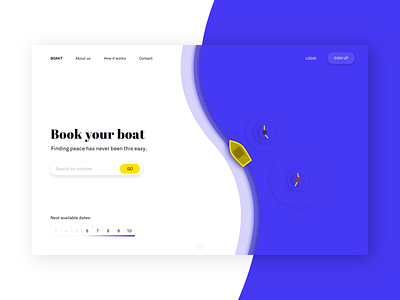 Daily UI #003 Landing Page