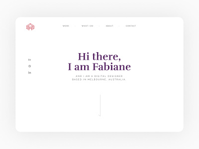 My website branding clean design desktop figma homepage layout minimal minimalist portfolio purple ui ui design uiux ux design web webdesign website website design