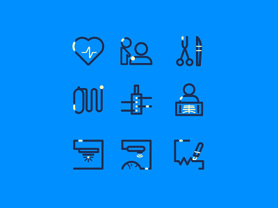 Healthcare icons healthcare icon set linework ui