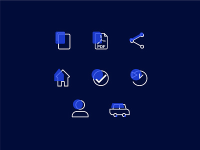 Simple Icons design icon design overlay ui vector