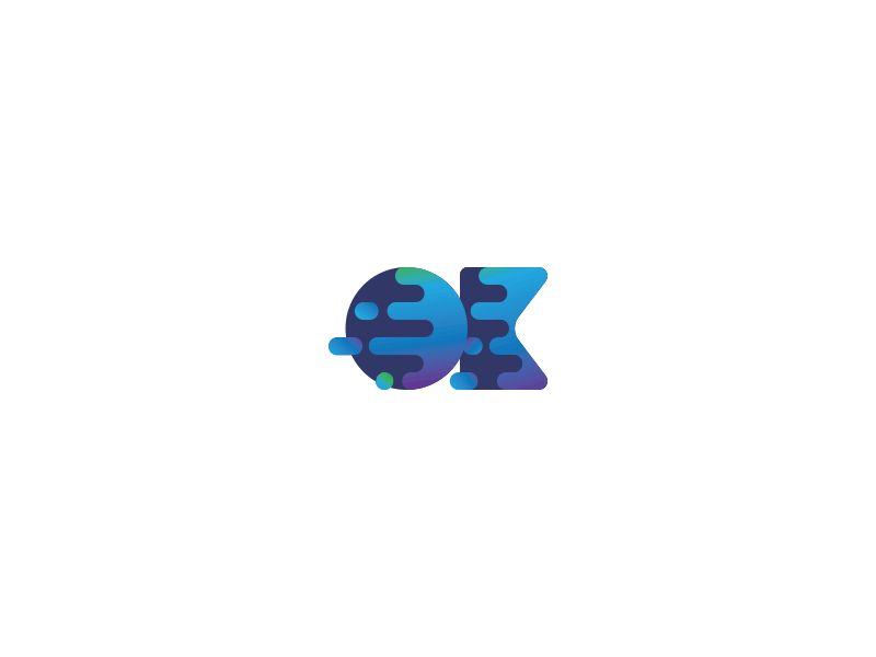 Claimok symbol colourful modern gif branding logo symbol