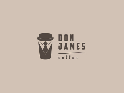 Don James Coffee brand identity branding corporate identity design logo logo design logos modern