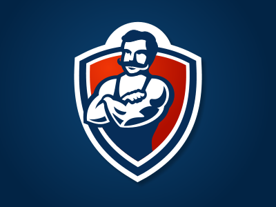 Strongart bodybuliding identity logo sport