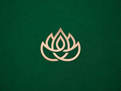 Event Guru logo branding fire flame flower guru identity line linear lineart logo lotus petals
