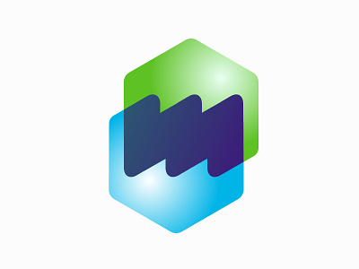 Myleasing hexagon leasing logo m