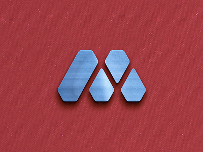 Miron: sportswear brand logo diamond letter logo m minimal sportswear