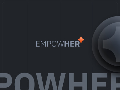 EmpowHer Campaign branding illustration typography ui ux vector art