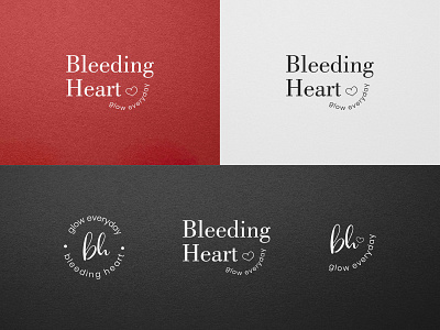 Bleeding Heart - Logo Design brand design brandidentity branding colorpallate creative design flat graphic design identitydesign illustration logo packagingdesign rebranding vector visualdesign