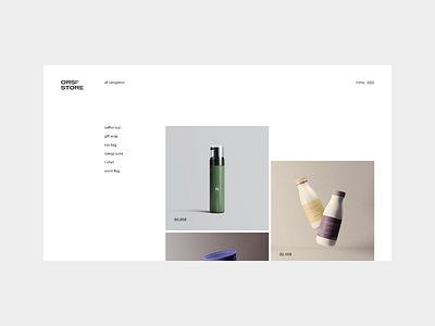 Architectural Website design | Full case on Behance animation branding clean design minimal mobile ui ux web website
