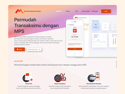 Merchant Payment Solution Website app design figma ui web webdesign