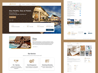 Malalo Hotel Landing Page