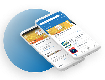 PalapaOne Portofolio app design event event app events figma mobile app ui ux