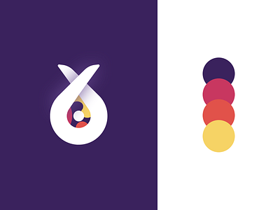 ODK logo ai for good logo design pallete