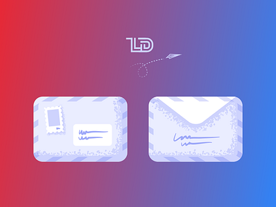 Envelope - digital illustration creative design digital envelope icon illustration ui