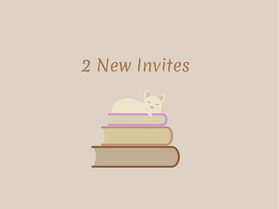 Free Invites dribblbe free invite illustration invitation invite