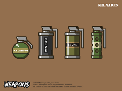 WEAPONS-GRENADES illustration